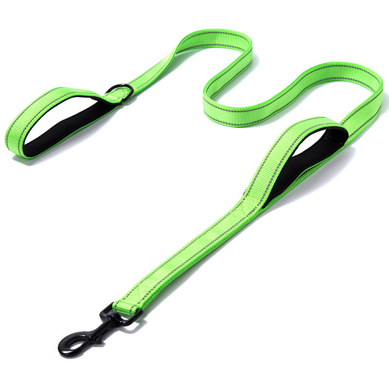 Nylon Double Thickened Reflective Dog Leash