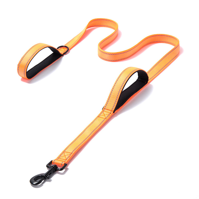 Nylon Double Thickened Reflective Dog Leash