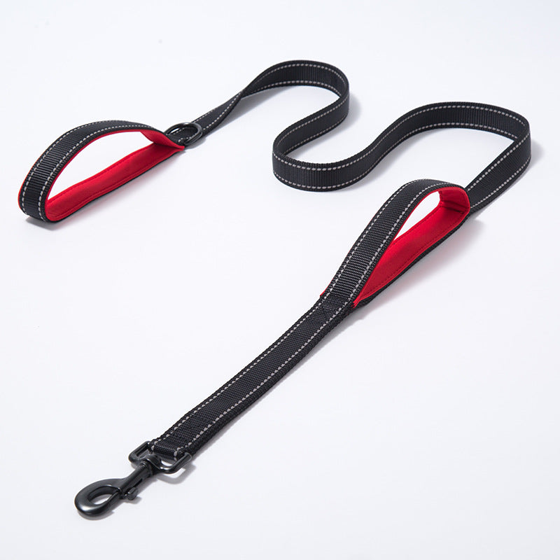 Nylon Double Thickened Reflective Dog Leash