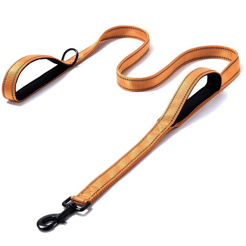 Nylon Double Thickened Reflective Dog Leash