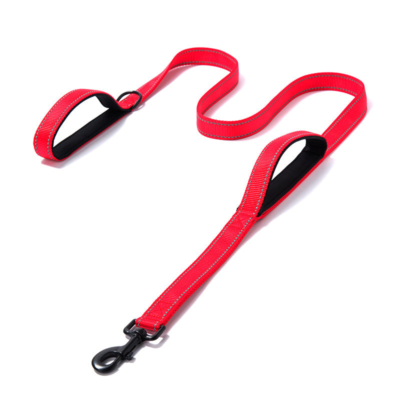 Nylon Double Thickened Reflective Dog Leash